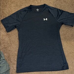 Under Armour Boys HeatGear Shirt Blue Size YXL (Youth XL) – New Without Tags